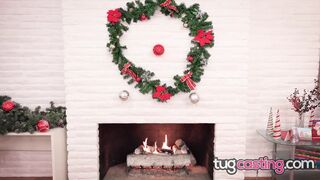 Tug Casting Zoe Sparx Christmas Handjob