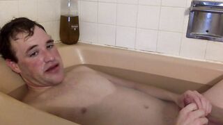 Edging in Tub (fourth spunk fountain of the day-weak)