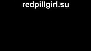 hot lustful blonde gets creampie redpillgirl