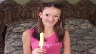 Slender Brunette Stretched by Multiple Palpitating Dongs in Wild Group-sex