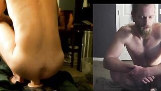 wang down my ass