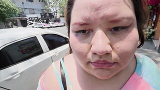 Doing cumwalks with lots of thick cum on my face, through the city with lots of people watching me, is what I always desire