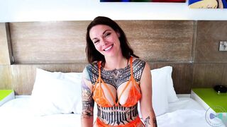 Cheating Bitch Implores for a BBC Creampie in Bredding Session