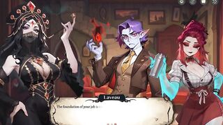 Hotel Tales SPOOKY HENTAI Game Ep.5 GHOST bartender is TEASING COWGIRL style !