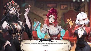 Hotel Tales SPOOKY HENTAI Game Ep.5 GHOST bartender is TEASING COWGIRL style !
