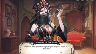 Hotel Tales SPOOKY HENTAI Game Ep.5 GHOST bartender is TEASING COWGIRL style !