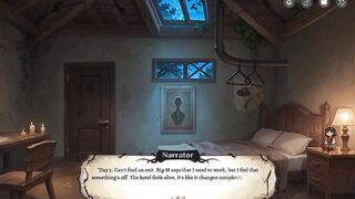 Hotel Tales SPOOKY HENTAI Game Ep.5 GHOST bartender is TEASING COWGIRL style !