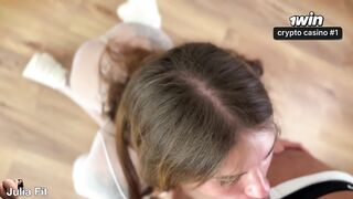 Stunning Beauty Gets ANAL Pounded Until Dripping White Squirt