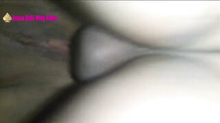 BBW Big Butt Cheating Wife Destroyed Doggy Close Up Morning Screw at Home