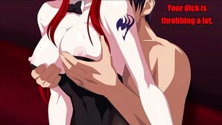 Manga NNN Reward: Erza Scarlet Group sex (Fairy Tail)