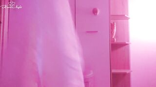 Fantastic Playgirl Fondles Herself With A Rubber Cock - Pink Fetish