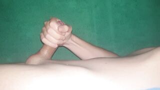 Sensual Solo Handjob LOAD OF CUM!!!