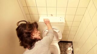 Horny Aged Granny Washroom and Bed Fuck Fest