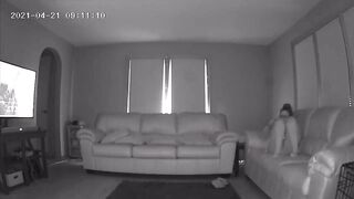 Naughty Babysitter Got Caught Masturbating on Nanny Webcam