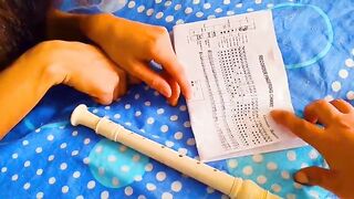 I know I'm an expert at playing instruments, that's why I produce special musical notes with worthwhile rhythm.
