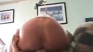 Kinky amateur MILF taking it in her ass and snatch