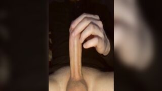first time Solo Urethral sounding aperture through cum