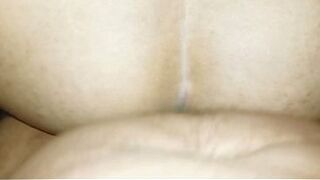 Fucking a fat milf bitch wife doggystyle