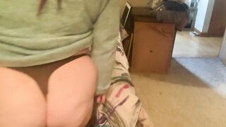 BBW ootd belt pawg booty tease