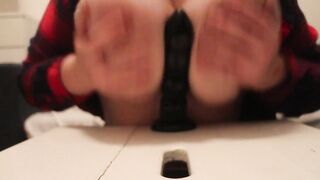 obese big titty teen sex-toy titfuck