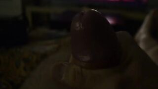 Solo xmas masturbation until massive load of cum