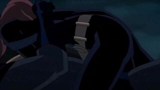 Batgirl and Batman Get Hot and Heavy on Rooftop
