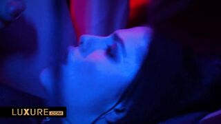 Surprise orgy in a swinger club