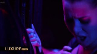 Surprise orgy in a swinger club