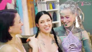 Intense threesome Fisting - Deep Anal and Twat