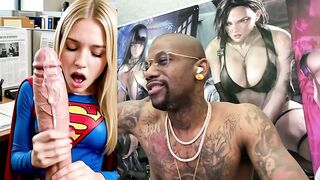 Supergirl Jerks Off Her StepCousin And Makes Him Cum, Fucking Miss America In Her Taut Ass, Big Breast Tight Bald Twat Slut In The Forest, Ebony Girl Jerks Off A BWC, AI Generated