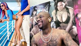 Supergirl Jerks Off Her StepCousin And Makes Him Cum, Fucking Miss America In Her Taut Ass, Big Breast Tight Bald Twat Slut In The Forest, Ebony Girl Jerks Off A BWC, AI Generated