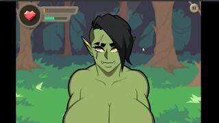 Fucked Orc and Elf Outside