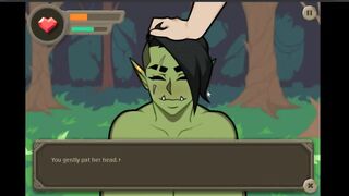 Fucked Orc and Elf Outside