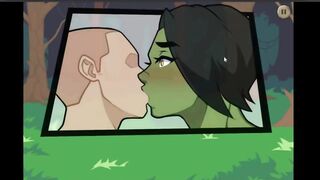 Fucked Orc and Elf Outside