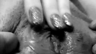 Playing with her gorgeous vagina until she cum - 60 fps home made amature porn