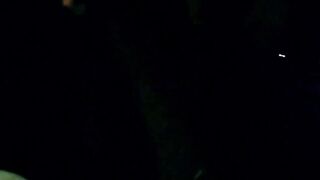 Brunette Fingers Herself Deep in Dark Car