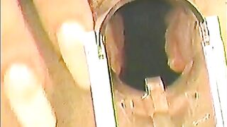 Speculum play stretches out the cunt on this sextoy loving big tit golden-haired