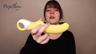 Toy Review - Satisfyer Vibes Yummy Sunshine G-Spot Sex tool, Courtesy of Peepshow Toys!