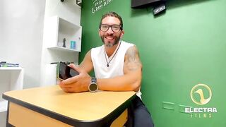 A hot teacher at home