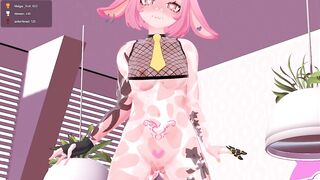 Fucking a Bunny Angel During Her Workout [VTuber]