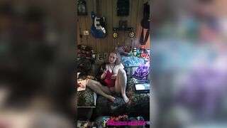 Elara Playing for a Fan!