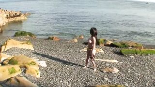 Busty Beach Bitch Wet