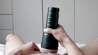 Playing with 2 fleshlights, finish with a ruined orgasm, do u prefer buccal or vaginal Fleshlight ?