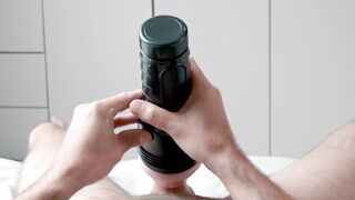 Playing with 2 fleshlights, finish with a ruined orgasm, do u prefer buccal or vaginal Fleshlight ?