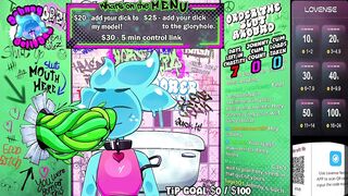 Homosexual Slime Floozy does Just Chatting Gooning
