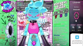 Homosexual Slime Floozy does Just Chatting Gooning