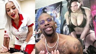 Pretty Nun Jerks Off A Gooner Dong, Golden-haired Cutie Gets Cum Covered By A Large Black Cock, Nurse Nasty Makes A Hard Knob Cum, Stern Tan Big Breast Wench Desires To Be Touched By Perverts, AI Generated