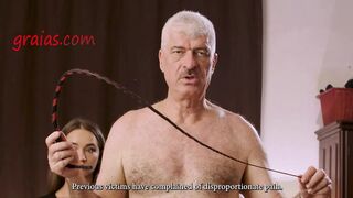 Poor Amateur Babe Suffers as Being Whipped on Chest