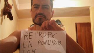 una masturbación 
