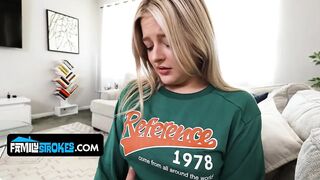 Innocent Stepsister Jill Taylor Practices Losing Her Virginity With Her Hung Stepbrother